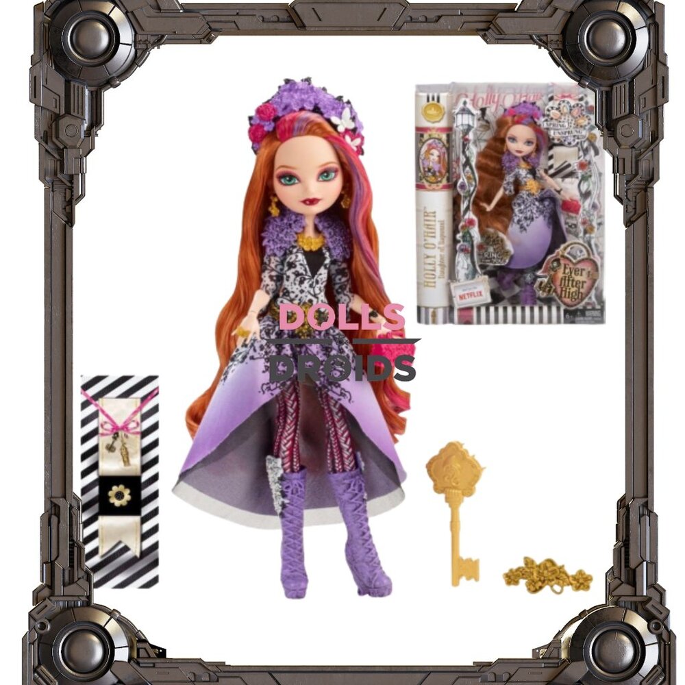 EVER AFTER HIGH  SPRING UNSPRUNG HOLLY O HAIR DOLL MATTEL 2014